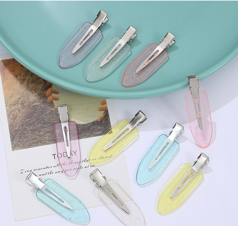 Transparent Hair Clips For Diy Cream Glue DIY Hair Accessories