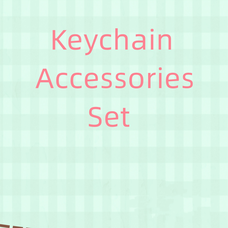 Keychain DIY Accessories Set Keychain Pendant