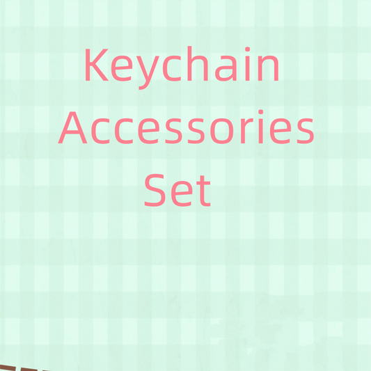 Keychain DIY Accessories Set Keychain Pendant