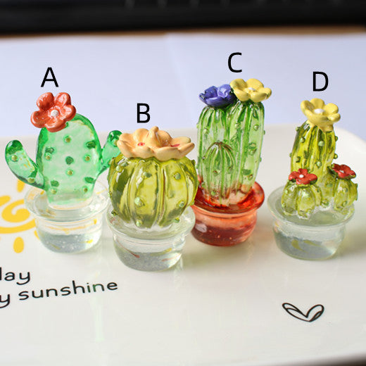 DIY Accessories 3D Jelly Cactus