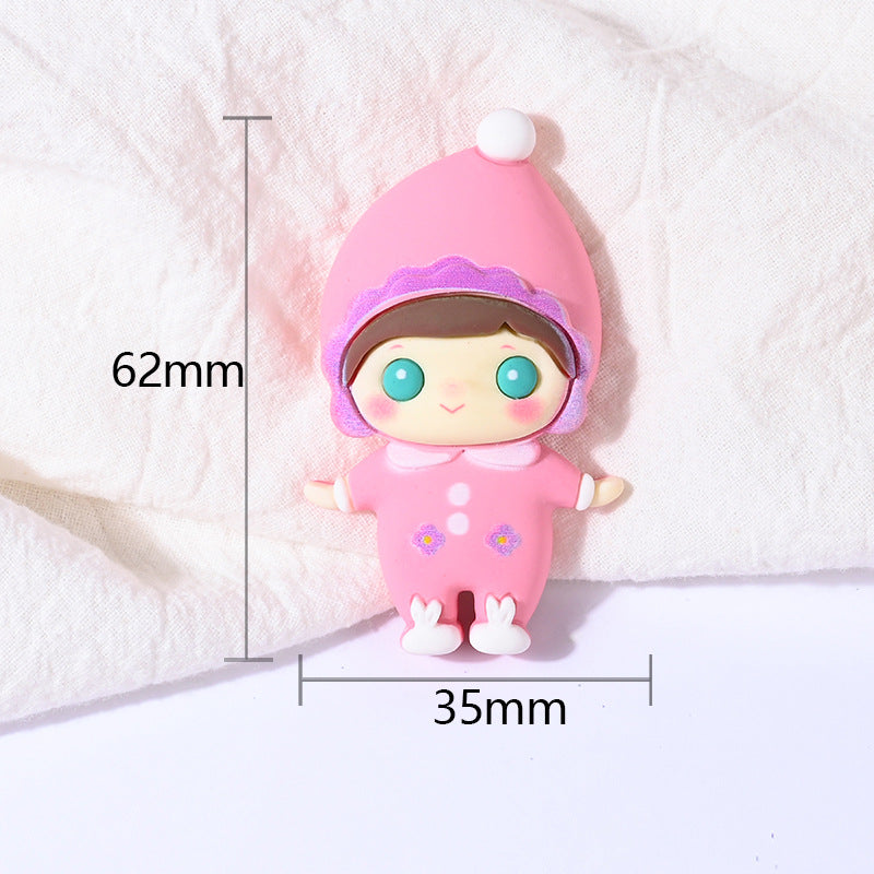 Large cartoon doll diy doll accessories for phone case