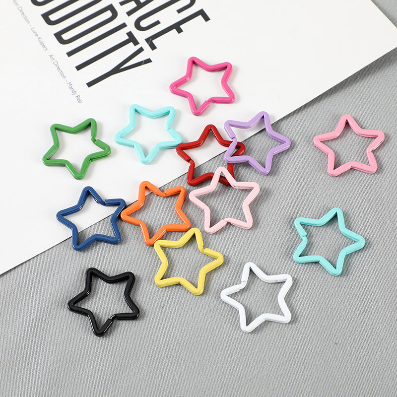 Five-Pointed Star Keychain Accessories