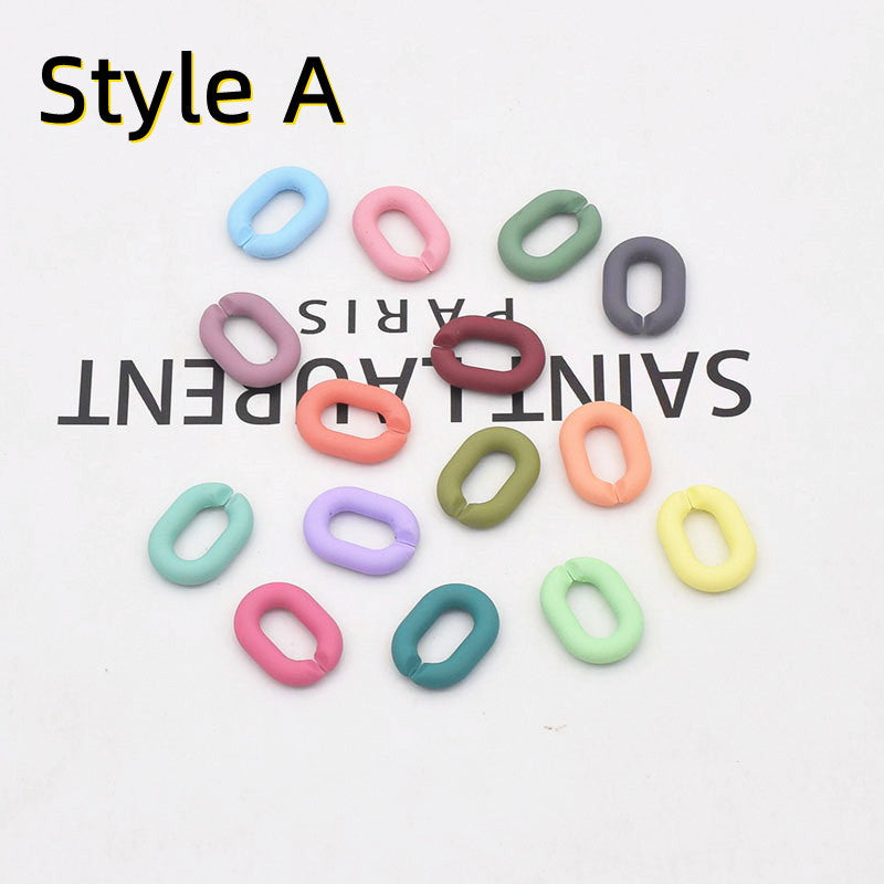 Acrylic U-Shaped Chain Accessories DIY KEYCHAIN Accessories