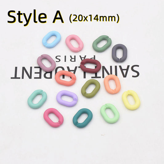 Acrylic U-Shaped Chain Accessories DIY KEYCHAIN Accessories