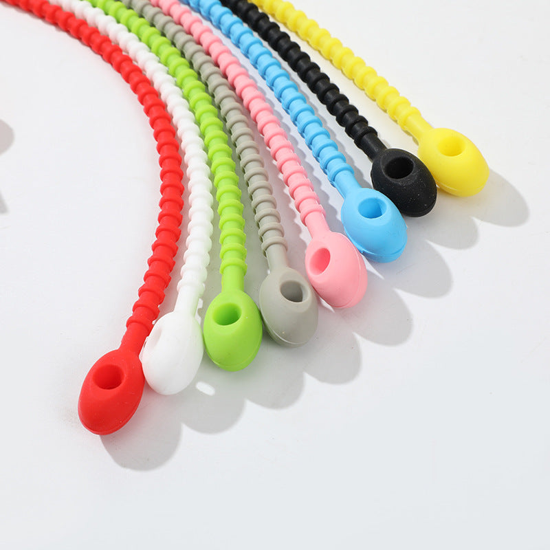 Elastic Key Ring Silicone Belt For DIY CRAFT